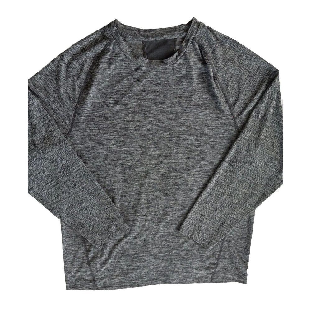 Russell's Men 3XL Compression‎ Dri-power 360 Long-sleeve Sweat Shirt Vented Gray
